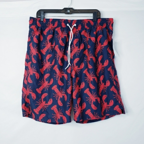 Old Navy Other - NWT Old Navy Men's Lobster Swim Trunks Bathing Suit Nautical XL